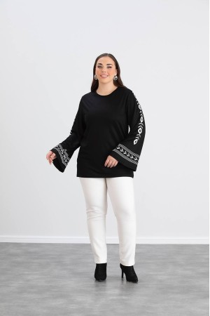 218966 TOPTAN SİYAH BLUZ