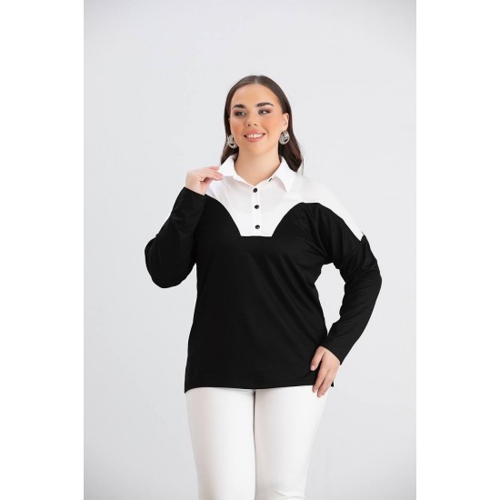 218968 black BLOUSE