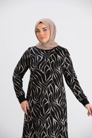 218974 patterned DRESS