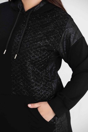 218982 TOPTAN SİYAH SWEAT