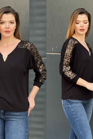 218989 black BLOUSE