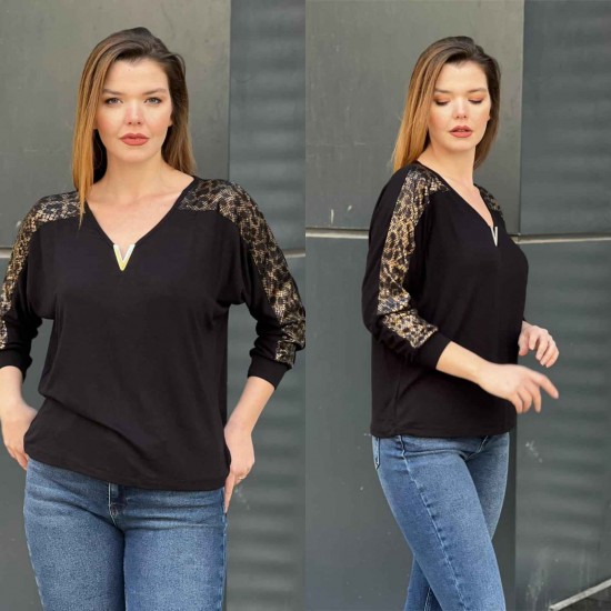 218989 black BLOUSE