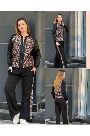 218991 TOPTAN SİYAH EŞOFMAN TAKIM