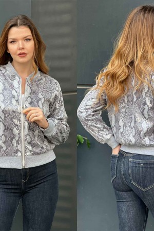 218997 TOPTAN GRİ CEKET