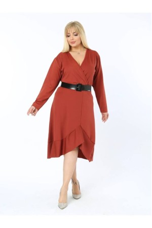 219014 TOPTAN KİREMİT ELBİSE