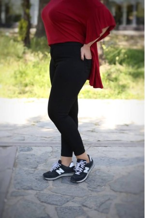 219015 TOPTAN SİYAH PANTOLON