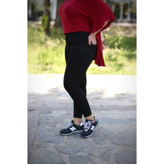 219015 TOPTAN SİYAH PANTOLON