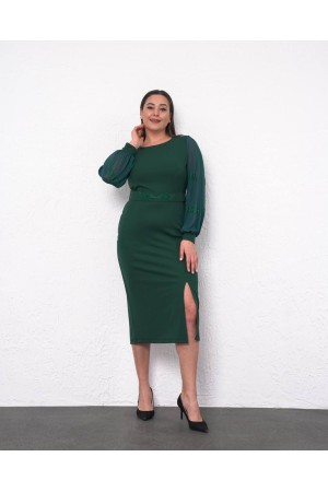 219598 GREEN DRESS