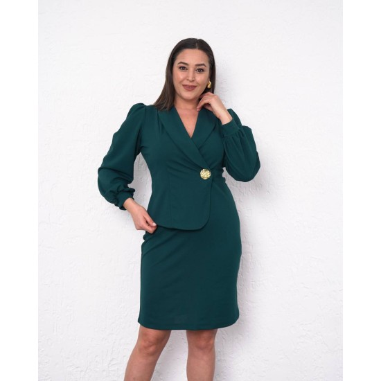 219603 GREEN DRESS
