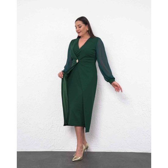 219607 GREEN DRESS