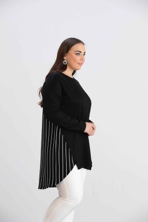 219620 TOPTAN SİYAH TUNİK