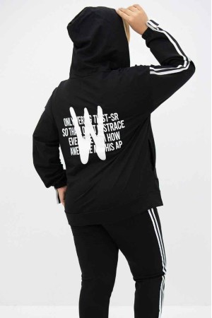 219631 TOPTAN SİYAH EŞOFMAN TAKIM