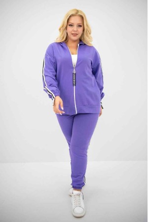 219632 TOPTAN LİLA EŞOFMAN TAKIM