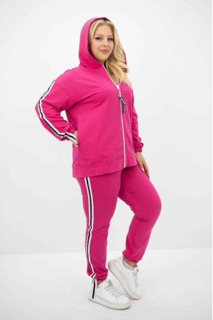 219635 TOPTAN FUŞYA EŞOFMAN TAKIM