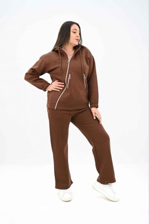 219636 coffee Track suitcase