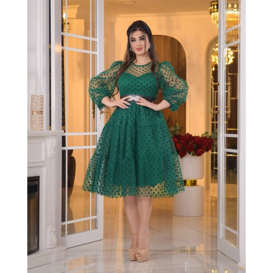 219656 Emerald Green Evening dress