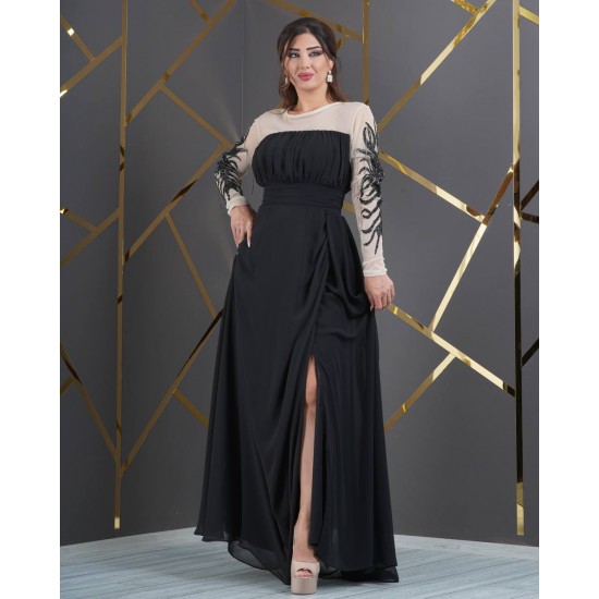 219657 black Evening dress