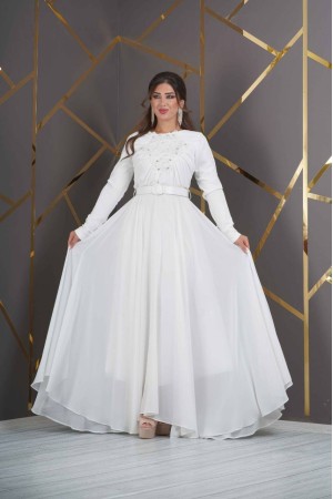 219666 TOPTAN BEYAZ ABİYE