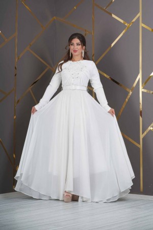 219666 TOPTAN BEYAZ ABİYE