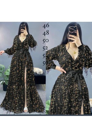 219706 TOPTAN SİYAH ABİYE