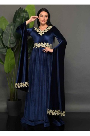 219714 TOPTAN LACİVERT ABİYE