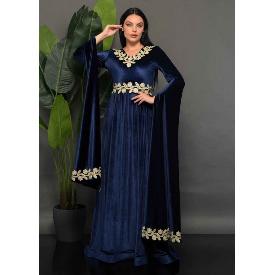 219714 Navy blue Evening dress
