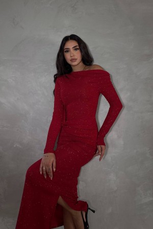 219912 red DRESS