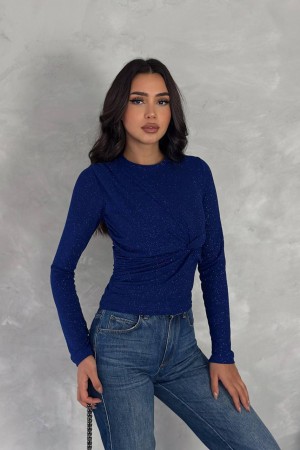 219923 TOPTAN SAKS BLUZ