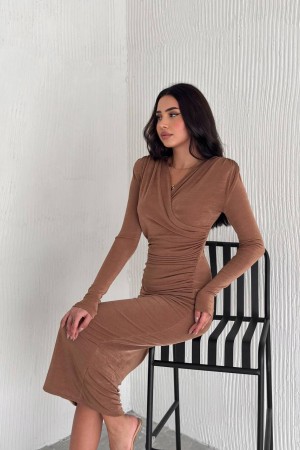 219931 TOPTAN VİZON ELBİSE