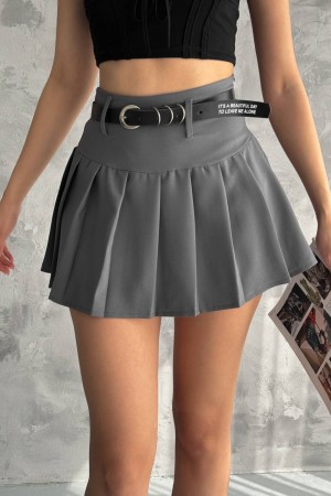 219972 TOPTAN GRİ ETEK