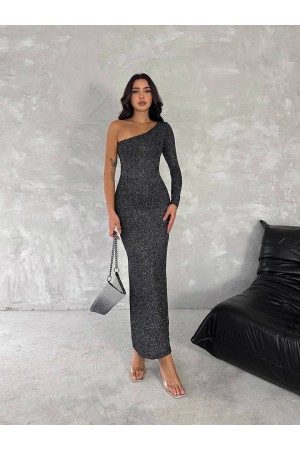 219984 TOPTAN ANTRASİT ELBİSE