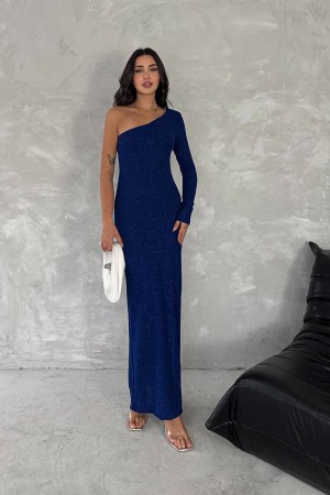 219985 TOPTAN SAKS ELBİSE