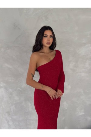 219989 red DRESS