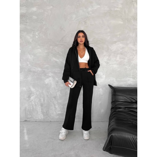 219995 TOPTAN SİYAH EŞOFMAN TAKIM