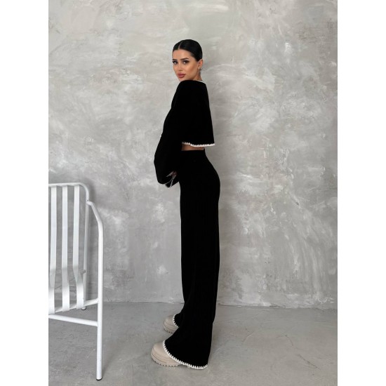 219999 black Pants suit