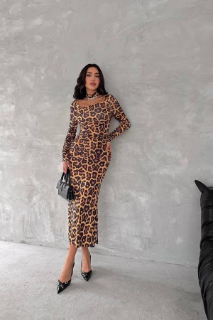 220020 patterned DRESS