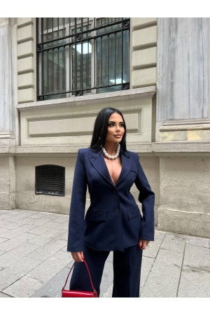 220037 TOPTAN LACİVERT CEKET