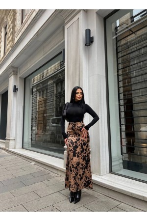 220047 TOPTAN DESENLİ ETEK