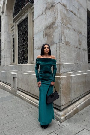 220049 Emerald Green DRESS