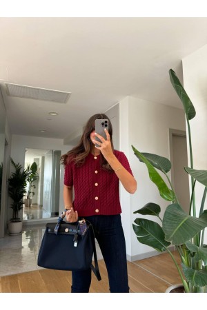 220074 TOPTAN BORDO HIRKA