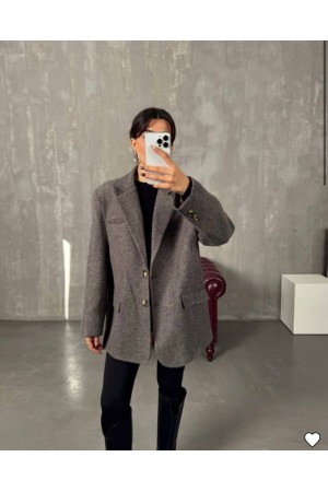 220079 coffee JACKET