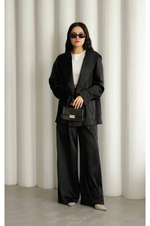 220140 TOPTAN SİYAH PANTOLON TAKIM