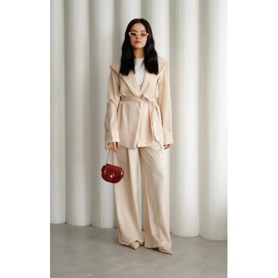 220141 TOPTAN BEJ PANTOLON TAKIM