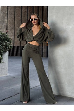 220144 TOPTAN HAKİ PANTOLON TAKIM