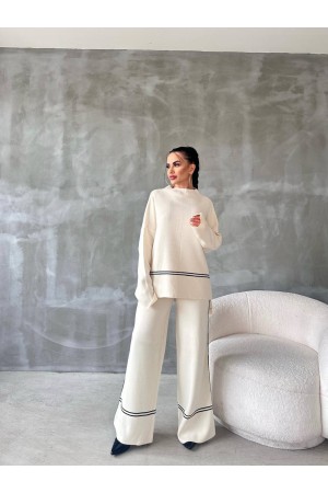 220164 TOPTAN BEYAZ PANTOLON TAKIM