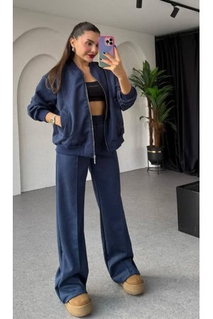 220180 TOPTAN LACİVERT EŞOFMAN TAKIM