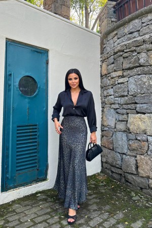 220192 patterned SKIRT