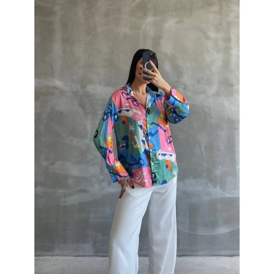 220198 patterned SHIRT