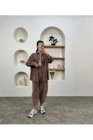 220205 TOPTAN KAHVE PANTOLON TAKIM