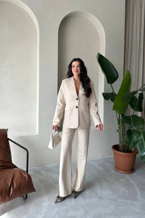 220209 TOPTAN BEJ PANTOLON TAKIM